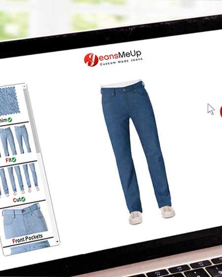 Design your jeans, individually according to your wishes and requirements.